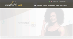 Desktop Screenshot of mantencehair.com.br